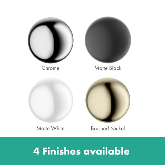 Finoris Floor Mounted Tub Filler with Built-in Diverter - Includes Hand Shower