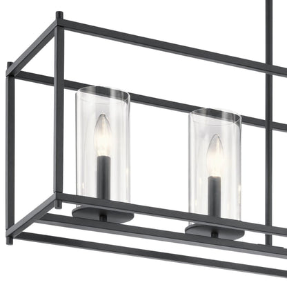 Crosby 5 Light 41" Wide Linear Chandelier