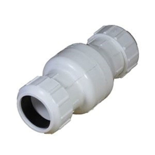 Swing Check Valve, 3 in, Comp, PVC