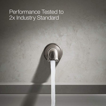 Artifacts Non Diverter Wall Mounted Tub Spout with Flare Design