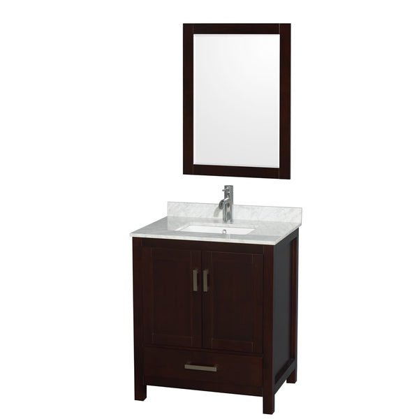 Sheffield Single Bathroom Vanity - 30W x 35H x 22D