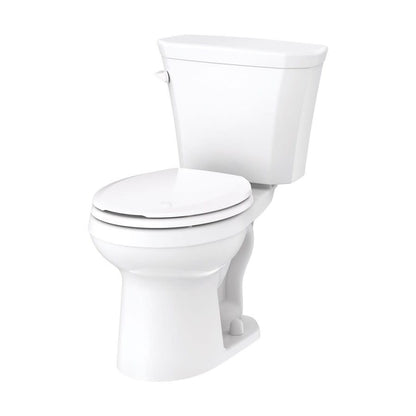 Viper® Toilet Tank, Bowl Mount, 10 in Rough, Left Hand Lever, 1.28 gpf, White