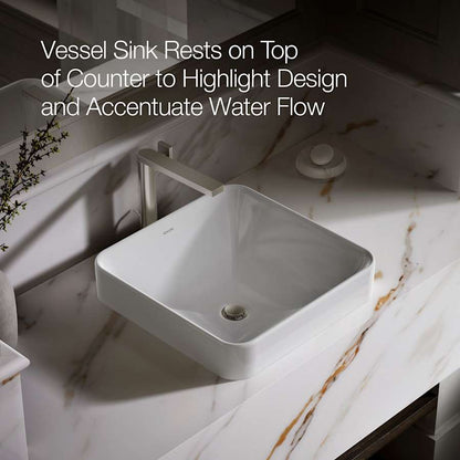 Vox 16-3/4" Vessel Sink with Overflow