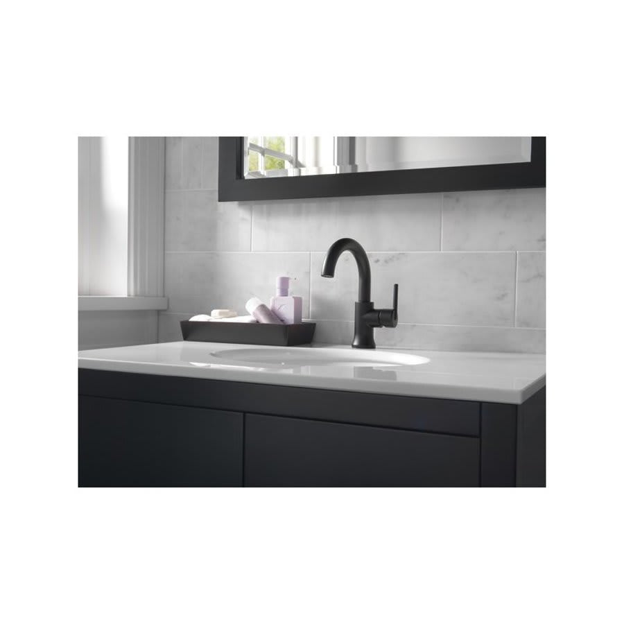 Trinsic® Single Hole Lavatory Faucet, ADA, 1 Handle, 1-Hole, 1.2 gpm, Matte Black