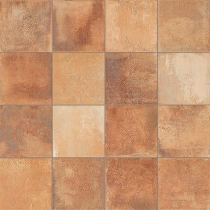 Cotto Revival Rust Square 8X8 Matte