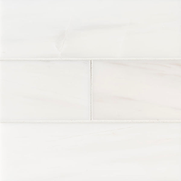 Bianco Dolomite Subway Tile Polished