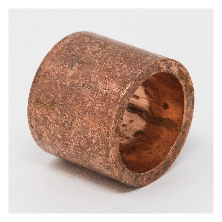 Female Adapter, 1/2 x 1/8 in, Fitting x FNPT, Copper