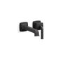 Riff 1.2 GPM Wall Mounted Widespread Bathroom Faucet