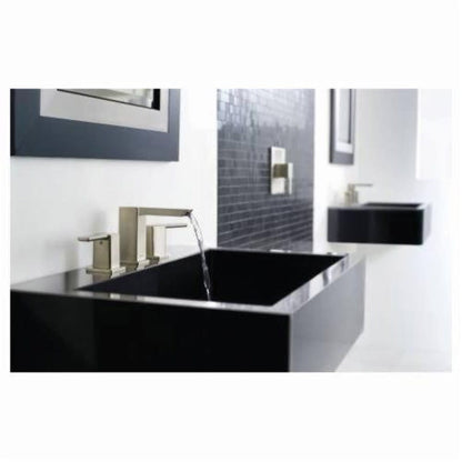 90 Degree™ Widespread Lavatory Faucet, ADA, 2 Handle, 3-Hole, 1.2 gpm, Polished Chrome