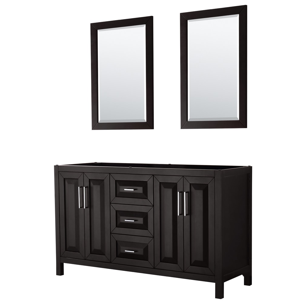 Daria Double Bathroom Vanity - 59W x 35H x 21.5D