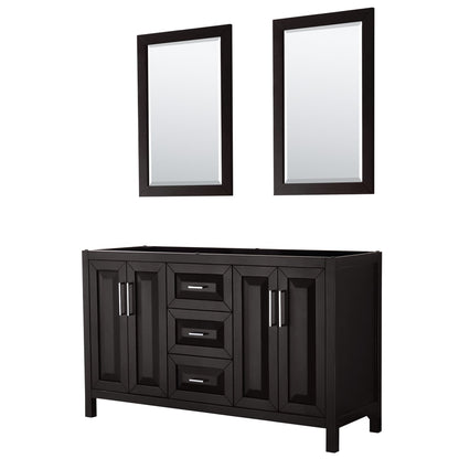 Daria Double Bathroom Vanity - 59W x 35H x 21.5D