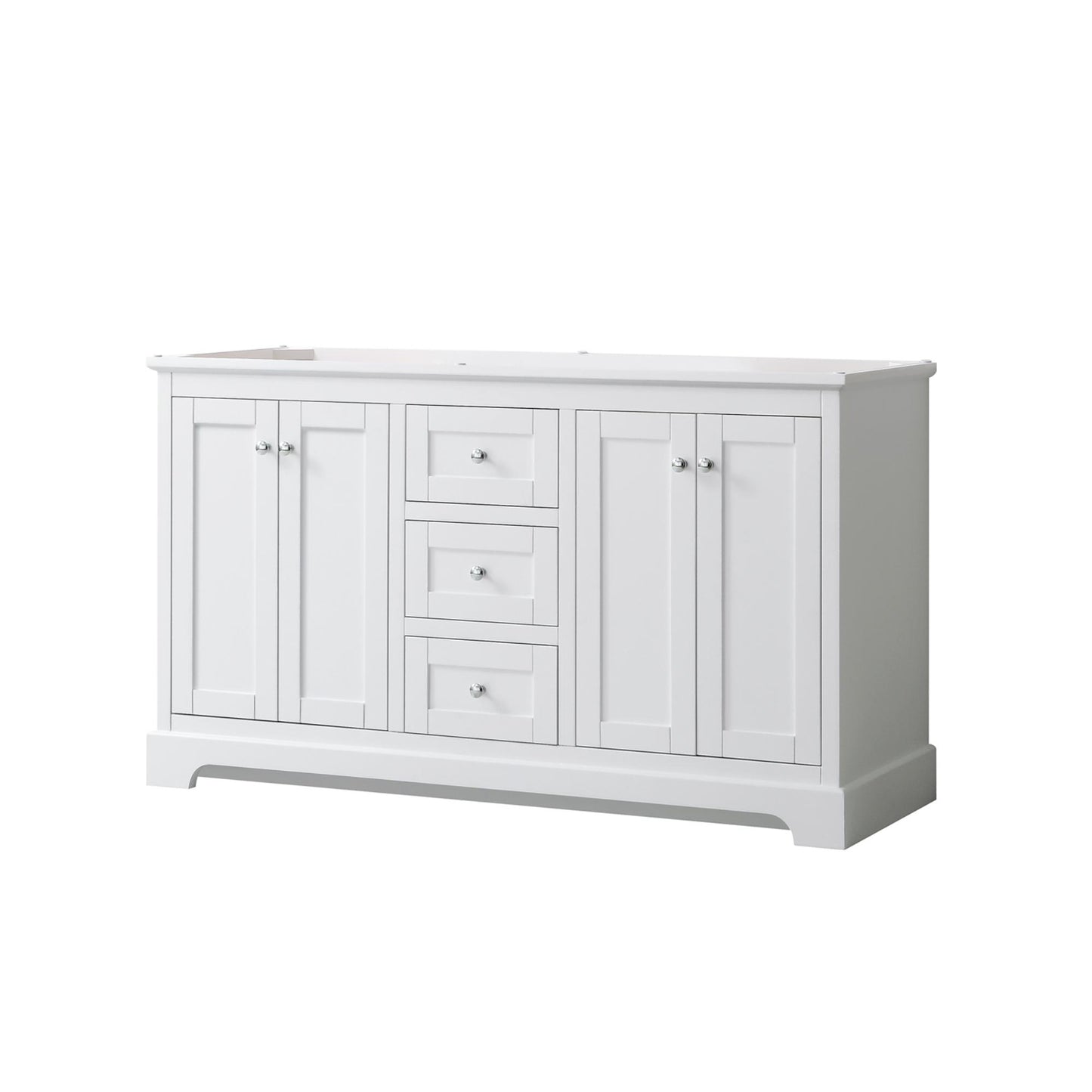 Avery Double Bathroom Vanity - 59.25W x 34.25H x 21.75D