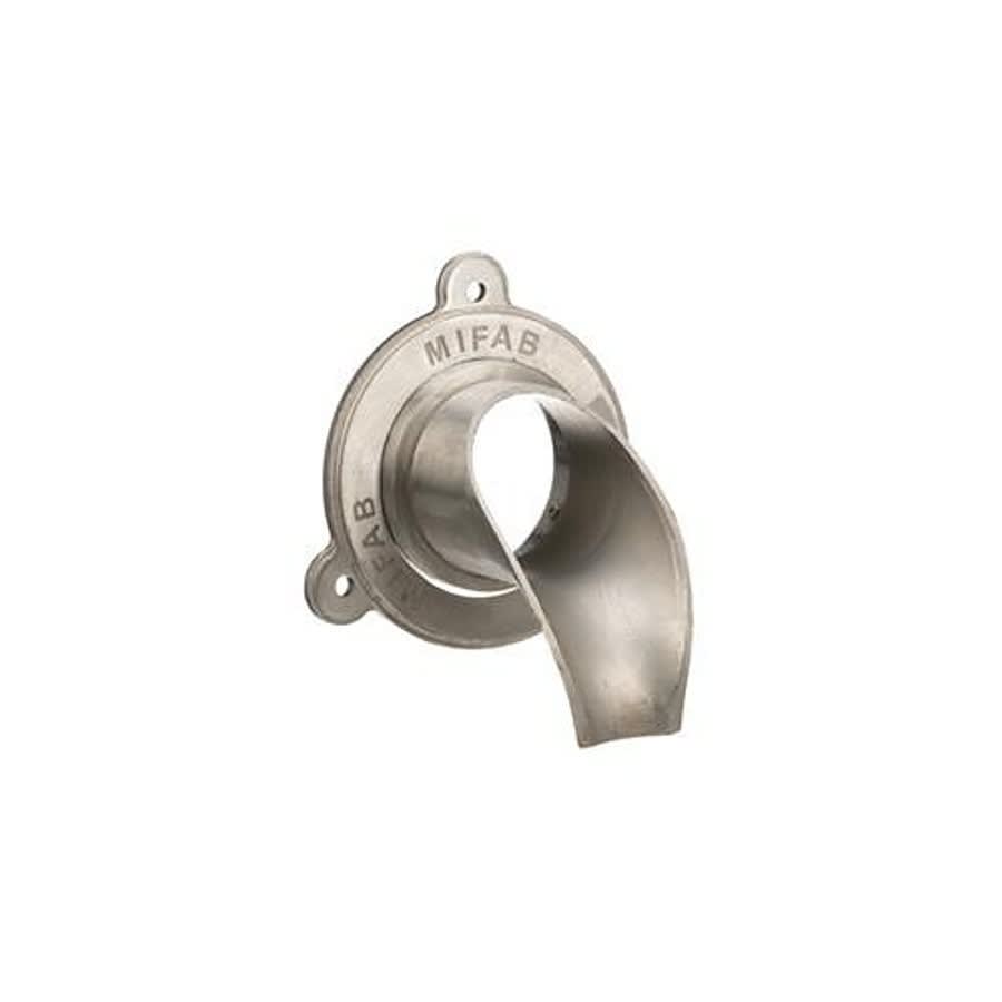 R1940 Downspout, 6 in, Slip Joint, Polished Bronze