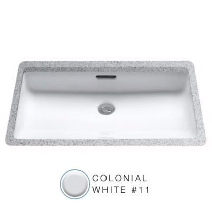 20-1/2" Undermount Bathroom Sink with Overflow and CeFiONtect Ceramic Glaze