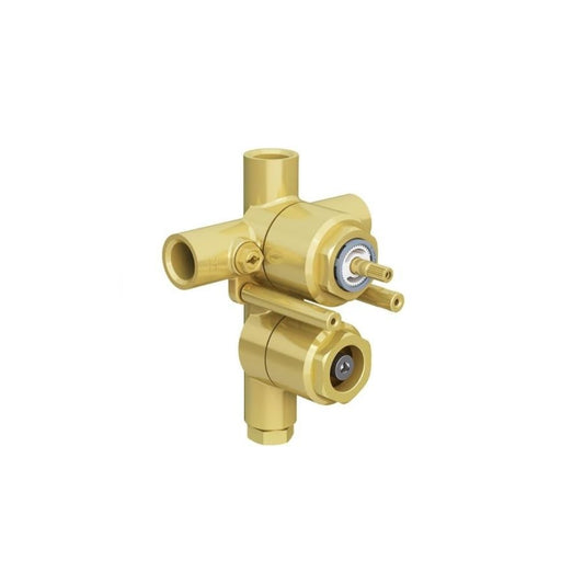 Pressure Balance Rough Valve with Stops & Diverter, 3-Port, 1/2 in, FNPT