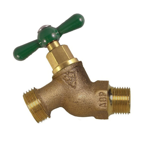 Hose Bibb, 1/2 in Inlet, MNPT, Rough Bronze