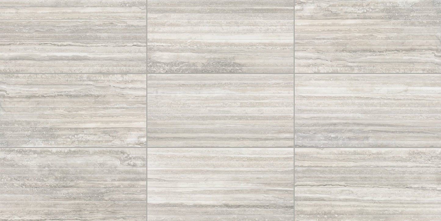 Reservorio Mineral Rectangle, Fluted 12X24 Matte