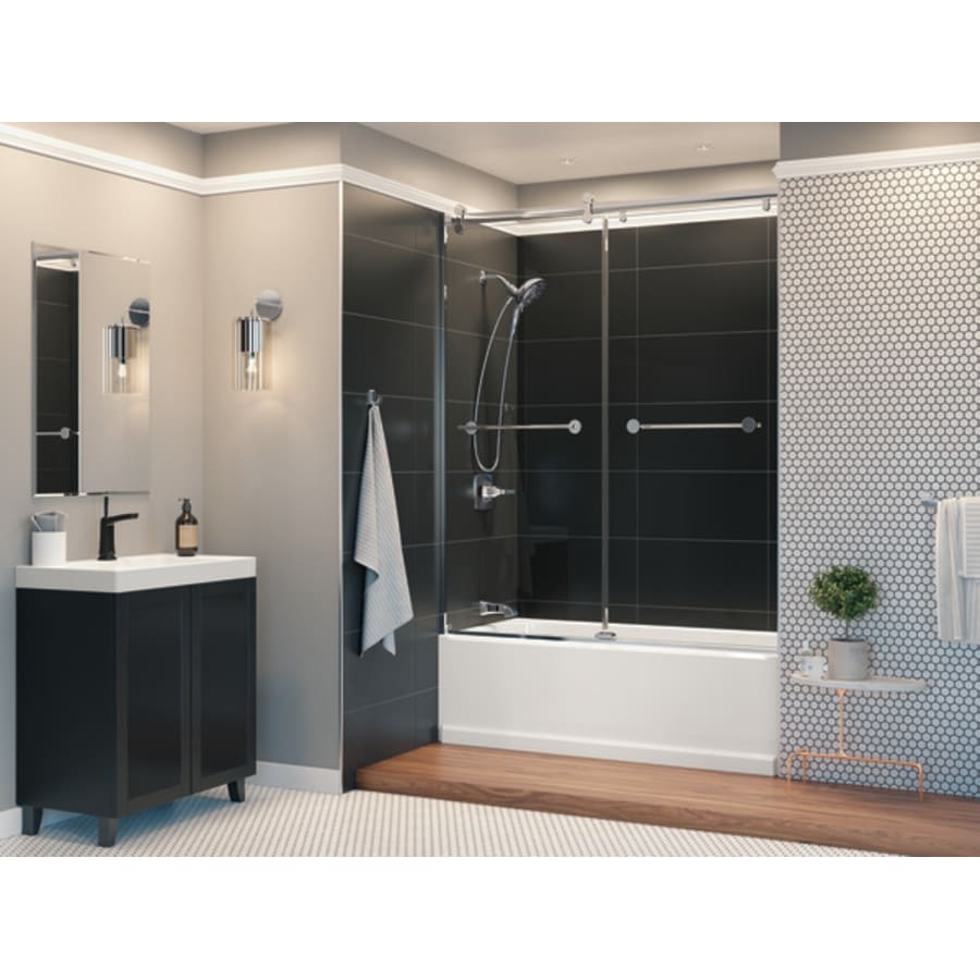 Vesna Monitor 14 Series Pressure Balanced Tub and Shower Set with In2ition and Included Rough-In Valve