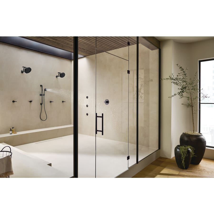 Litze 1.75 GPM Multi Function Hand Shower with Slide Bar and Integrated Wall Elbow