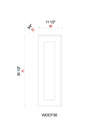 Wall Decorative End Panel - 11 1/2"W * 35- 1/2"H * 3/4"D