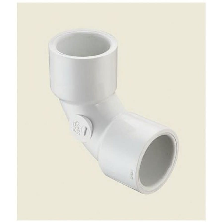 Long Sweep 90 deg Elbow, 1-1/2 in, Socket, SCH 40/STD, PVC