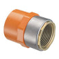 FlameGuard® Adapter, 1-1/4 in, Socket x Brass FNPT, CPVC