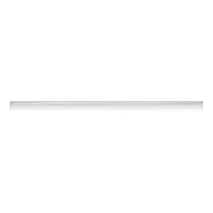 Clara .5" x 12" Glossy Ceramic Jolly Trim in Grey