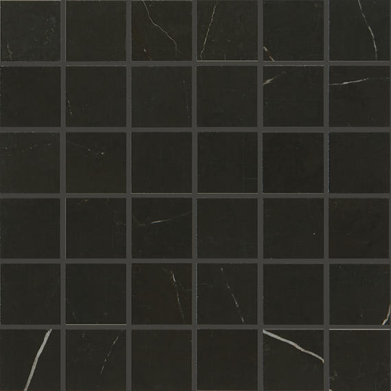Marble Attache Nero Rectangle 12X24 Satin