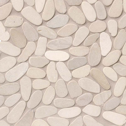 Sliced Pebble Earth Tumbled