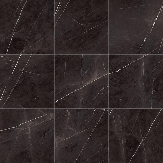 Marble Attache Nero Rectangle 24X48 Polished
