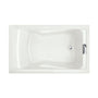 Evolution 60" Acrylic Soaking Bathtub with Reversible Drain