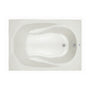 Lansford 60" x 42" Drop In Acrylic Soaking Tub with Reversible Drain and Overflow