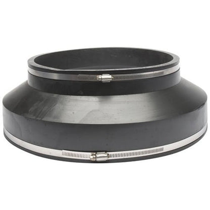 Transition Coupling, 12 in, Concrete x Cast Iron/Plastic, Flexible PVC