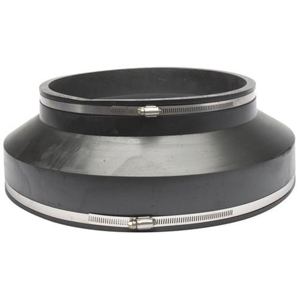 Transition Coupling, 12 in, Concrete x Cast Iron/Plastic, Flexible PVC