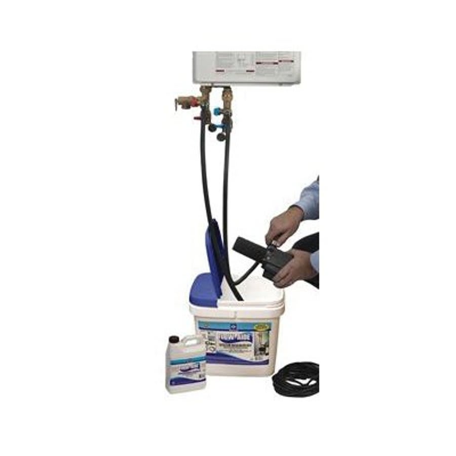 FLOW-AIDE System Descaler Kit, Liquid, Yellow, Citrus