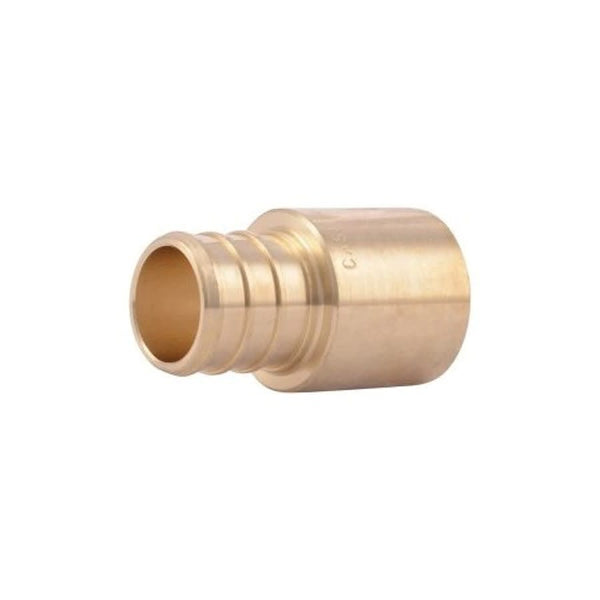Adapter, 3/4 in, Crimp PEX x Fitting, Brass
