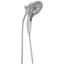 Universal Showering In2ition 1.75 GPM Multi Function Shower Head with Touch-Clean, MagnaTite, and H2Okinetic Technology