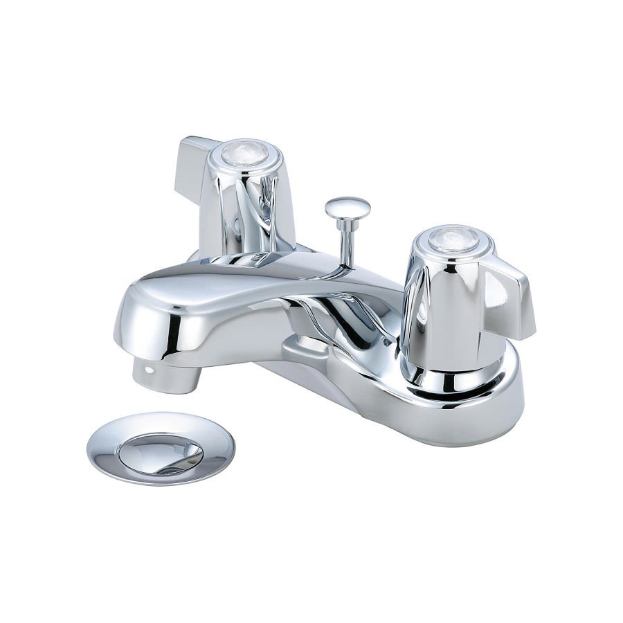 Elite Centerset Lavatory Faucet, ADA, 2 Handle, 3-Hole, 1.5 gpm, Polished Chrome