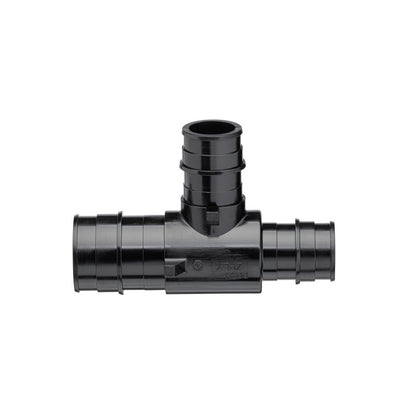 Tee, 1 x 3/4 x 3/4 in, Expansion PEX, Poly