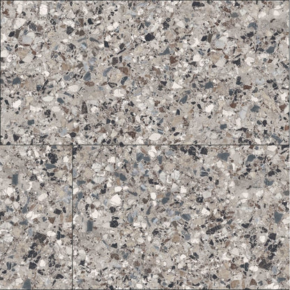 MILZETTI PEBBLE SILVR PL 24X47