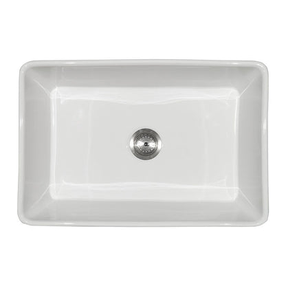 Fireclay Farmhouse White Single Bowl-3020