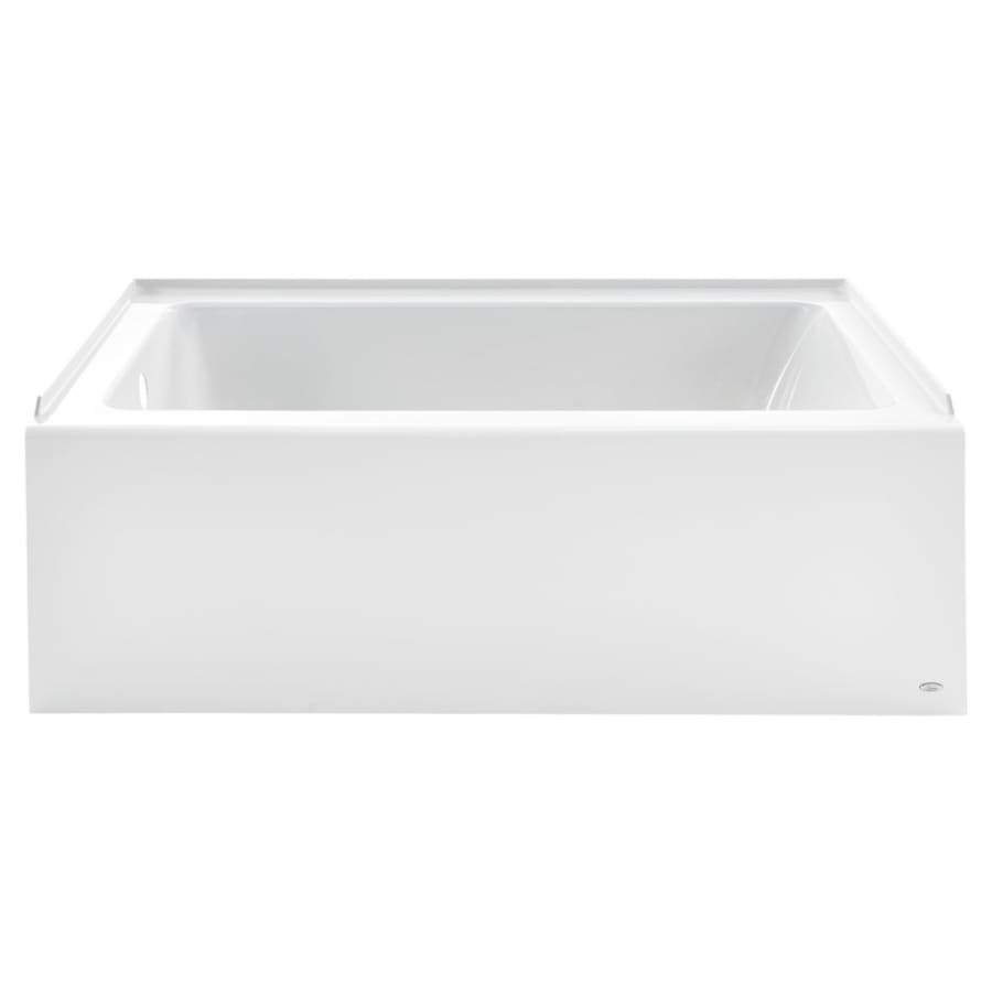 Studio 60" Soaking Bathtub for Alcove Installations with Right Drain