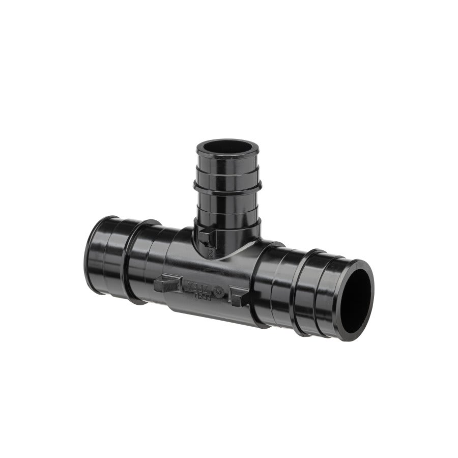 Tee, 1 x 3/4 in, Expansion PEX, Poly