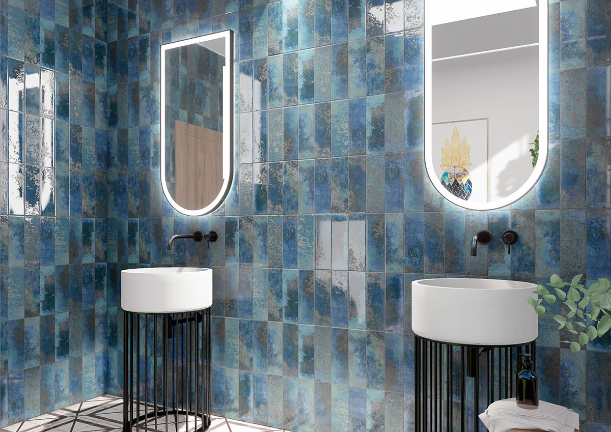 Marza Cobalt Subway Tile