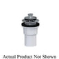 Lift and Turn Tub Closure With Spigot Adapter and PVC only, Polished Chrome