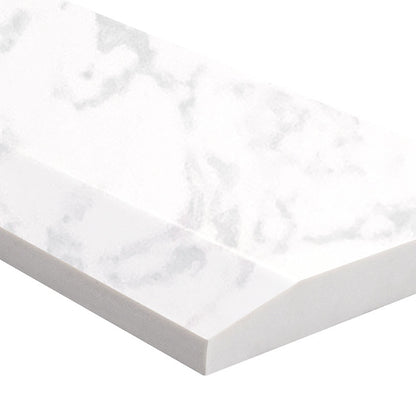 CARRARA WHITE 5X30X0.62 HOLLYWOOD PO-ENG