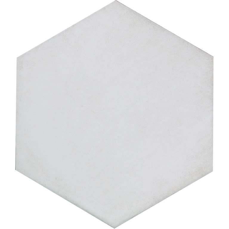 BAUHAUS HEX WHITE 9X11