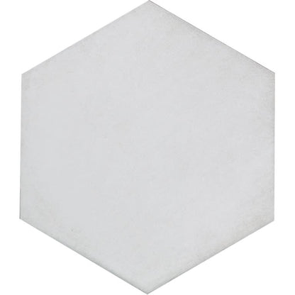 BAUHAUS HEX WHITE 9X11