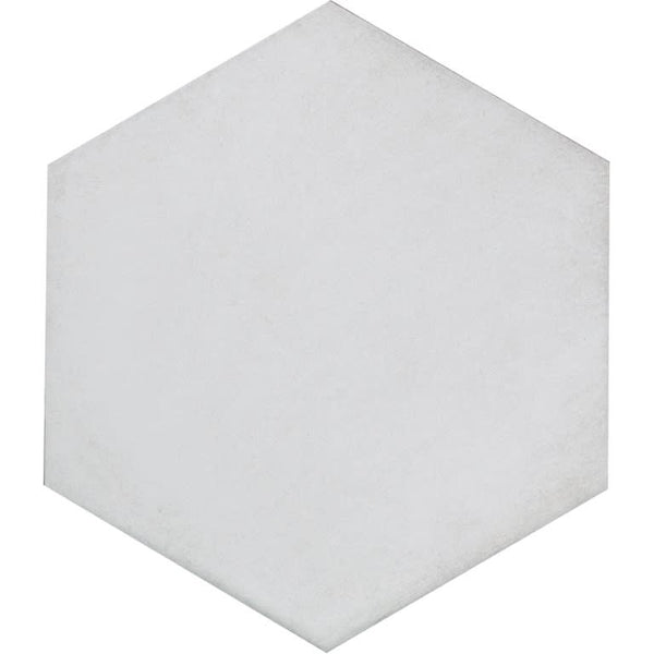 BAUHAUS HEX WHITE 9X11