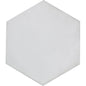 BAUHAUS HEX WHITE 9X11
